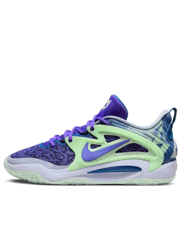 Кроссовки кд 15 эп Nike — изображение 1 из 4, фиолетовый/зеленый