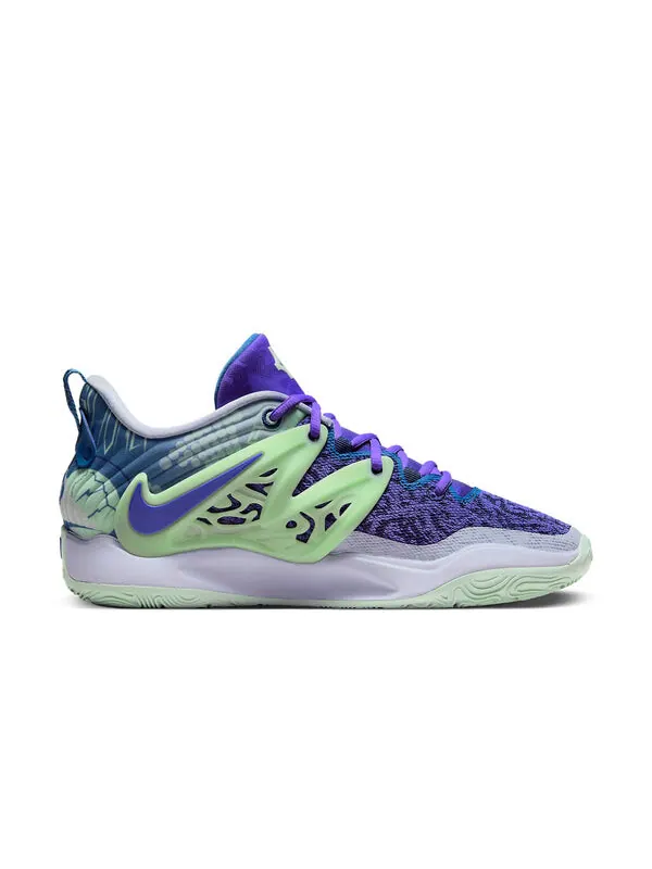 Кроссовки кд 15 эп Nike — изображение 2 из 4, фиолетовый/зеленый