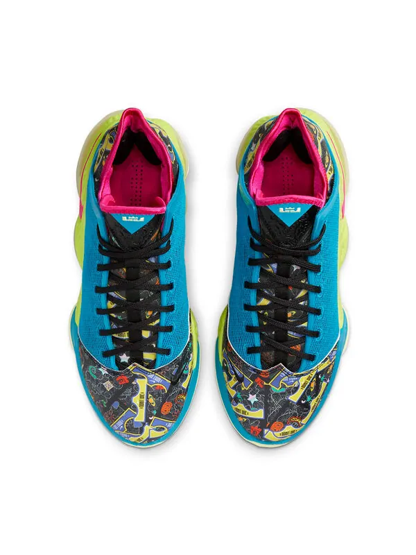 Кроссовки lebron 19 low 'lebronival' Nike — изображение 4 из 4, синий/зеленый