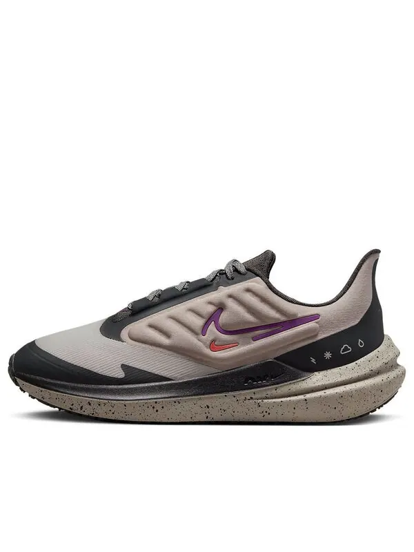 Кроссовки air winflo 9 shield Nike — изображение 1 из 4, серый