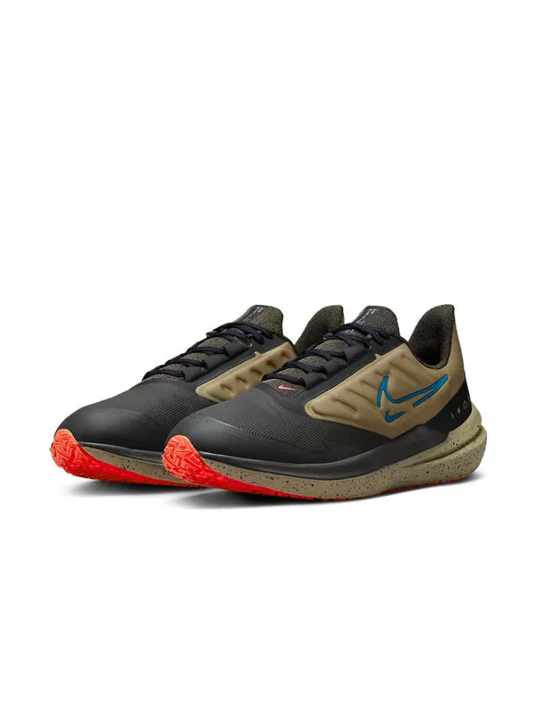 Кроссовки air winflo 9 shield Nike — изображение 3 из 4, коричневый