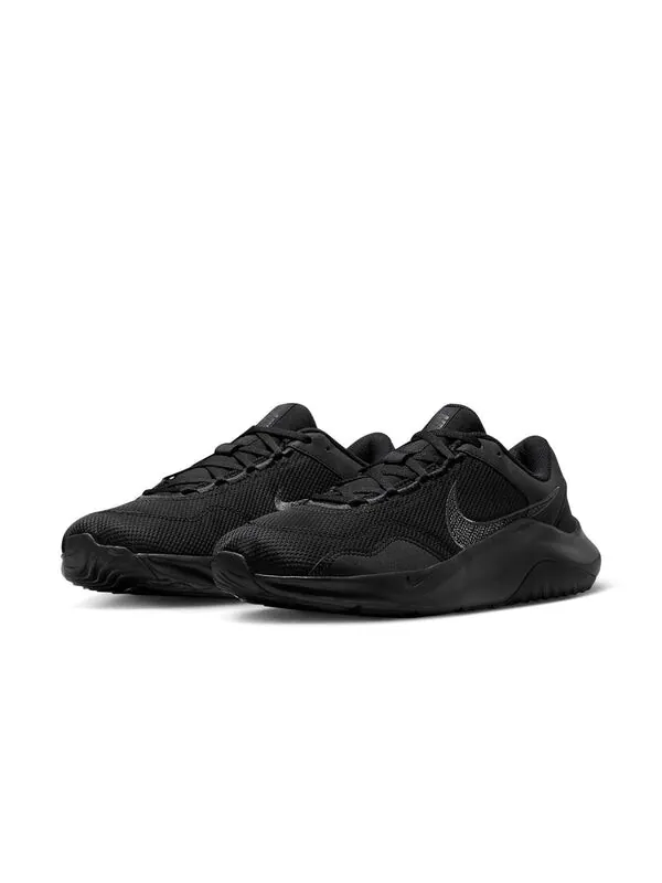 Кроссовки legend essential 3 next nature 'black anthracite' Nike — изображение 3 из 4, черный/черный//черный
