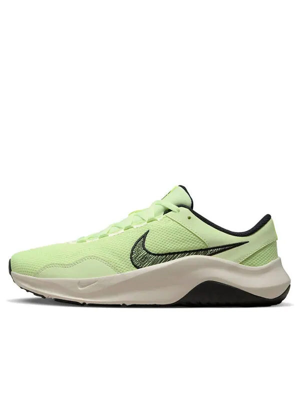 Кроссовки legend essential 3 next nature 'barely volt' Nike — изображение 1 из 4, бежевый/черный
