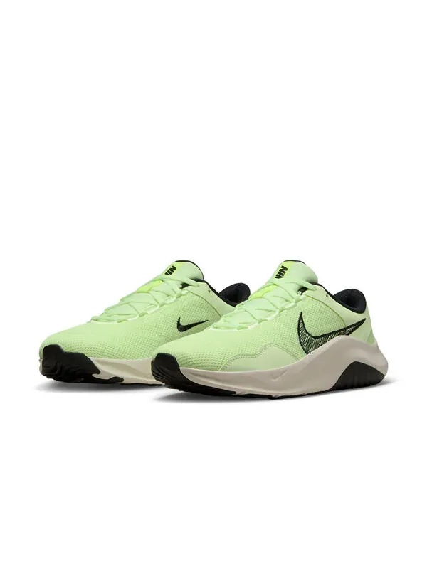 Кроссовки legend essential 3 next nature 'barely volt' Nike — изображение 3 из 4, бежевый/черный