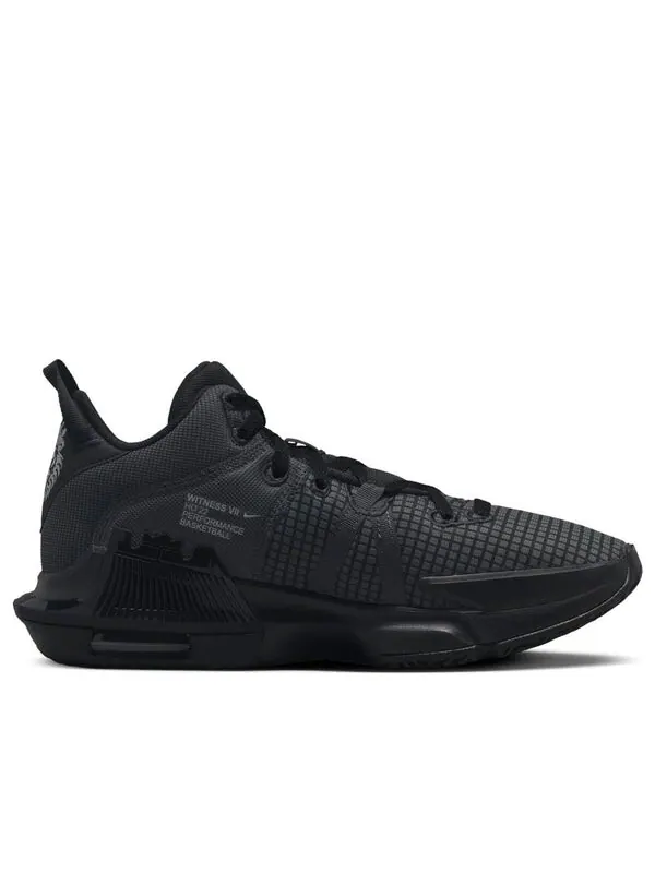 Кроссовки lebron witness 7 ep 'black anthracite' Nike — изображение 2 из 4, черный