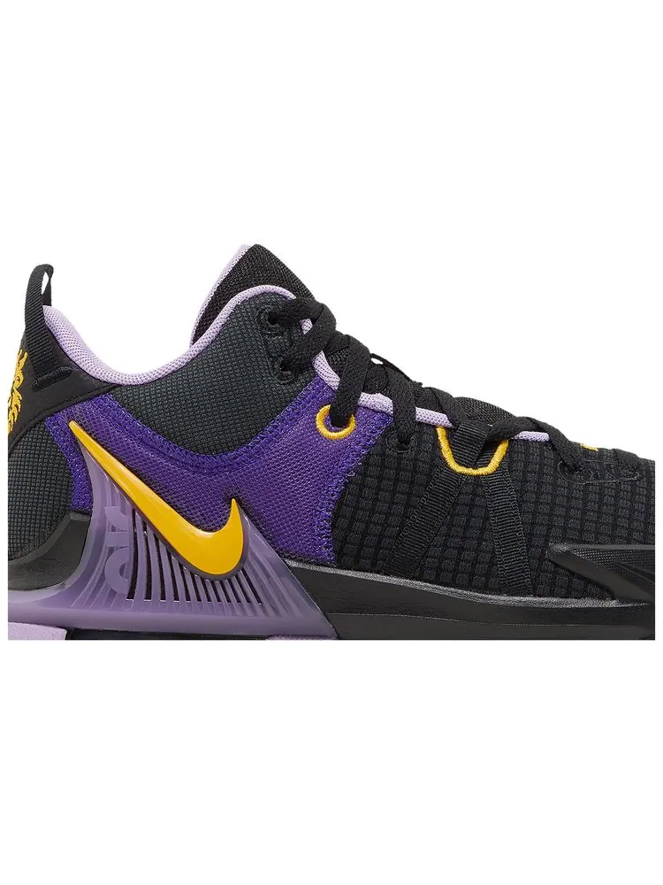 Кроссовки Nike LeBron Witness 7 'Lakers' — изображение 2 из 8, фиолетовый