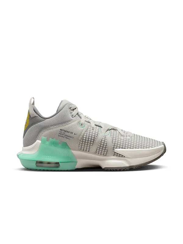 Кроссовки lebron witness 7 'flat pewter mint' Nike — изображение 2 из 4, светлый///черный