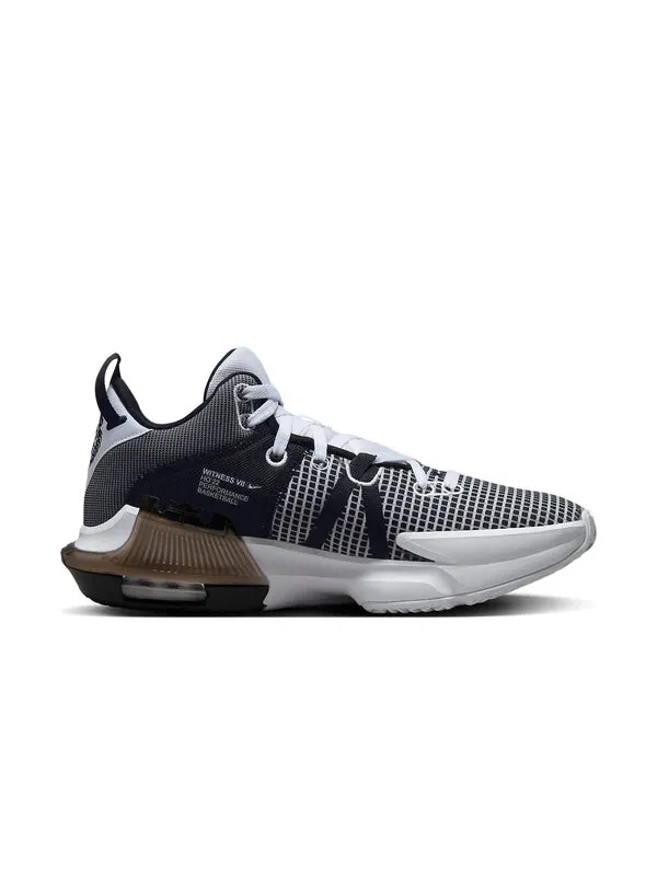 Кроссовки lebron witness 7 'white black' Nike — изображение 2 из 4
