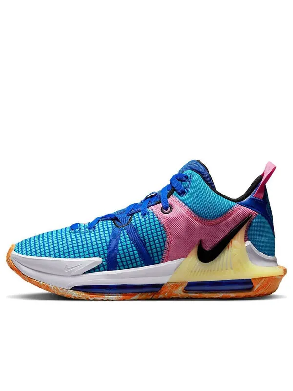 Кроссовки lebron witness 7 'hyper royal pink' Nike — изображение 1 из 4, синий/белый/черный