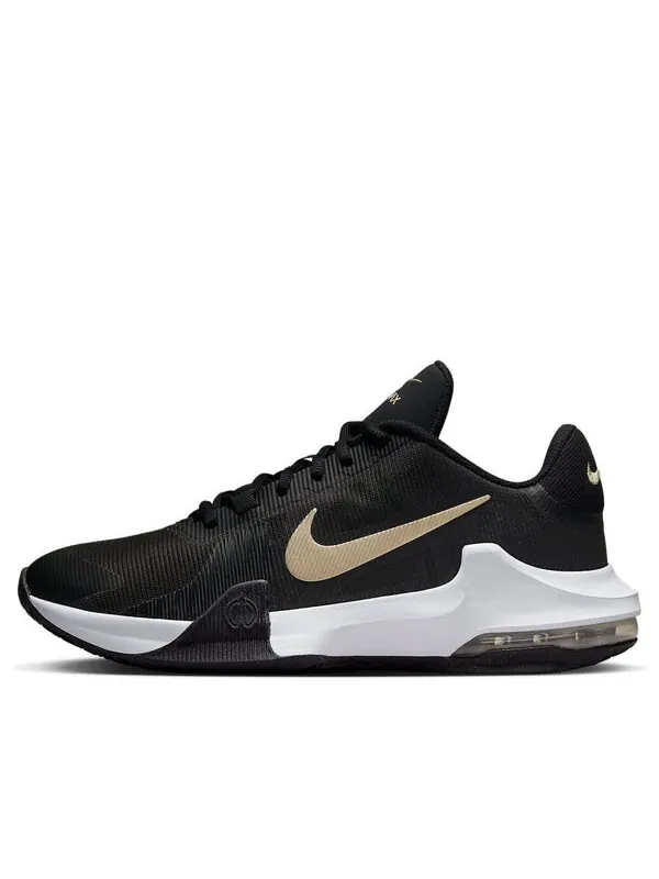 Кроссовки air max impact 4 Nike — изображение 1 из 4, черный/золотистый/белый