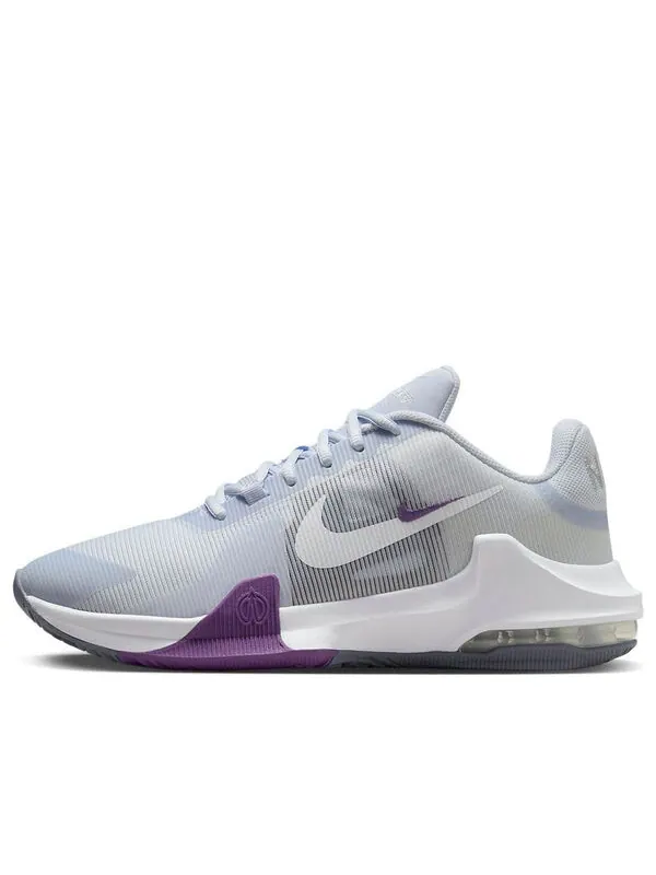 Кроссовки air max impact 4 Nike — изображение 1 из 4, белый/фиолетовый