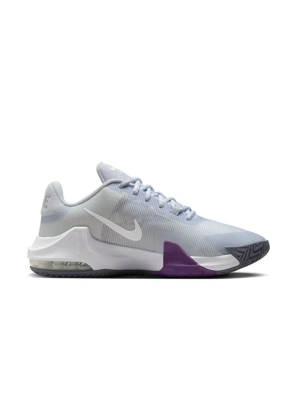 Кроссовки air max impact 4 Nike — изображение 2 из 4, белый/фиолетовый