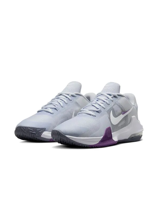 Кроссовки air max impact 4 Nike — изображение 3 из 4, белый/фиолетовый