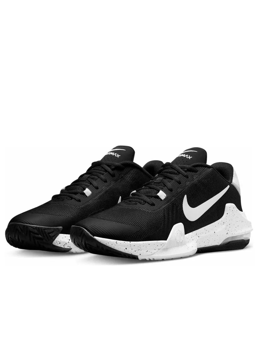 Кроссовки Nike Air Max Impact 4 'Black Grey White' — изображение 3 из 6, черный