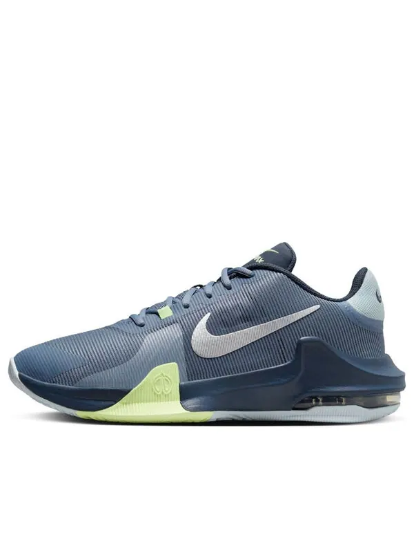Кроссовки air max impact 4 'ashen slate barely volt' Nike — изображение 1 из 4, синий