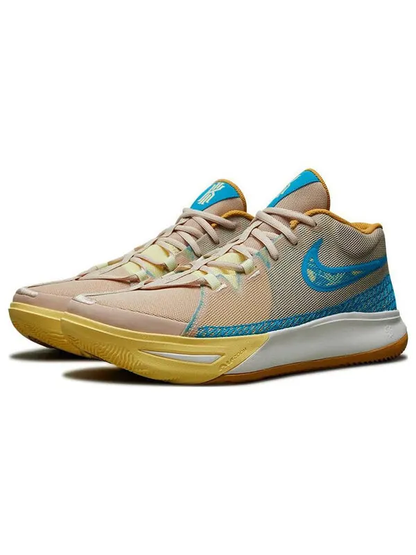 Кроссовки Nike Kyrie Flytrap 6 EP 'Sanddrift Blue Lightning' — изображение 2 из 4, коричневый/синий