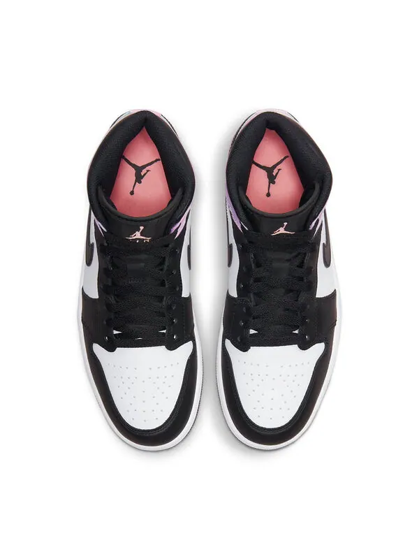Кроссовки 1 средний размер Air Jordan — изображение 4 из 4, черный//белый