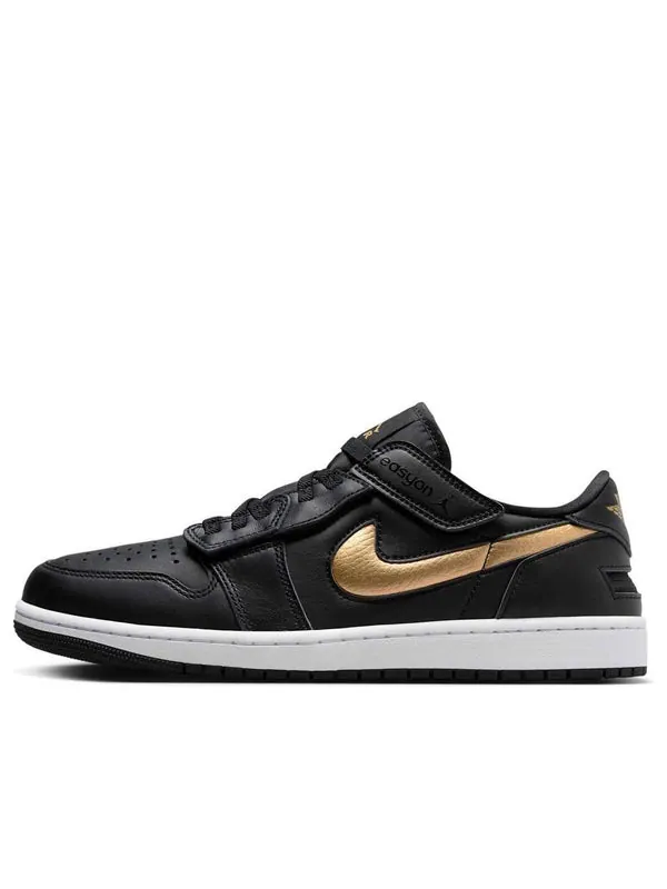 Кроссовки 1 low easyon 'black metallic gold' Air Jordan — изображение 1 из 4