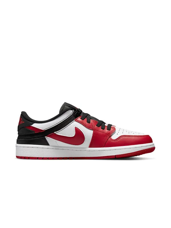 Кроссовки 1 low flyease 'white gym red' Air Jordan — изображение 2 из 4, белый/черный/красный