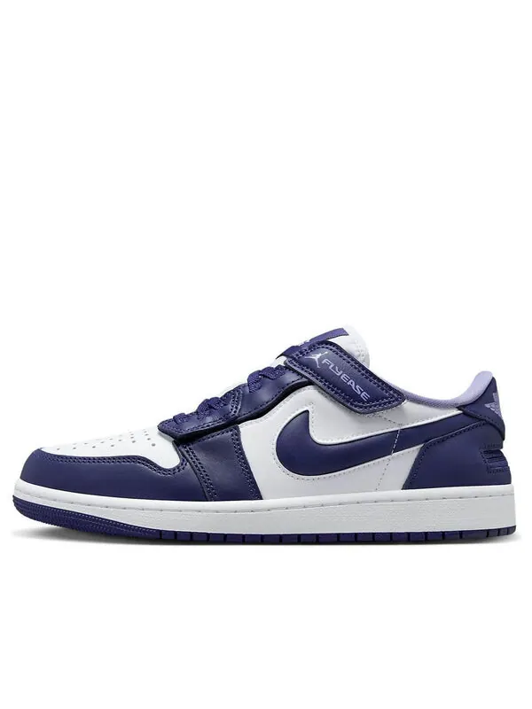 Кроссовки 1 с низким подъемом Air Jordan — изображение 1 из 4, фиолетовый/белый