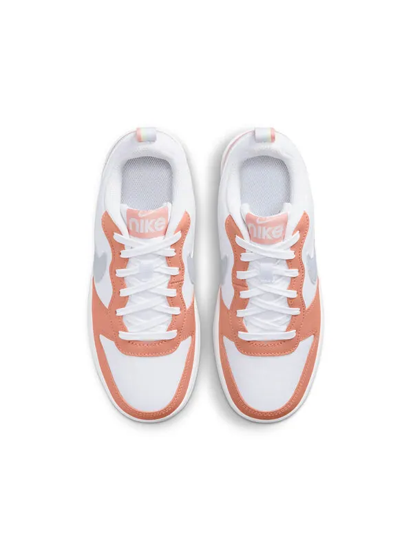 Кроссовки Court Borough Low 2 SE Nike — изображение 4 из 4, белый/оранжевый