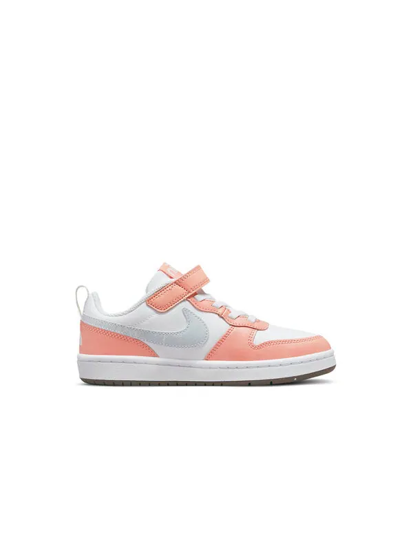 Кроссовки Court Borough Low 2 SE Nike — изображение 2 из 4, розовый/белый