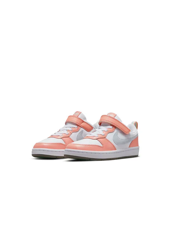 Кроссовки Court Borough Low 2 SE Nike — изображение 3 из 4, розовый/белый