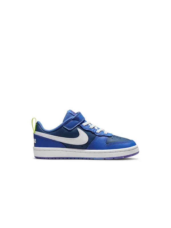 Кроссовки Court Borough Low 2 SE Nike — изображение 2 из 4, синий/белый