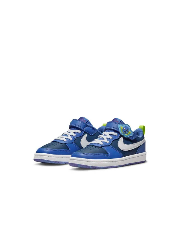 Кроссовки Court Borough Low 2 SE Nike — изображение 3 из 4, синий/белый