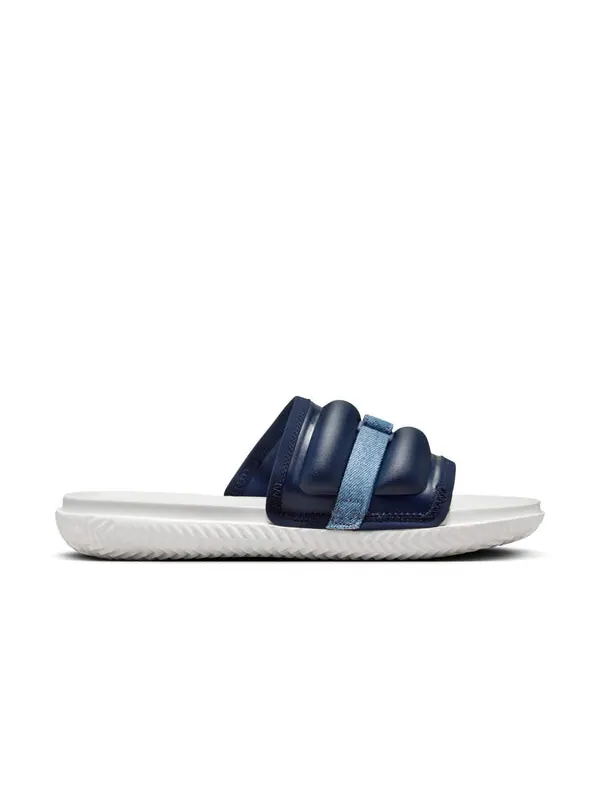 Тапочки air jordan super play slides 'obsidian dutch blue brown' Nike — изображение 2 из 4, синий/коричневый