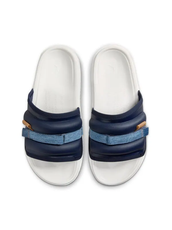 Тапочки air jordan super play slides 'obsidian dutch blue brown' Nike — изображение 4 из 4, синий/коричневый
