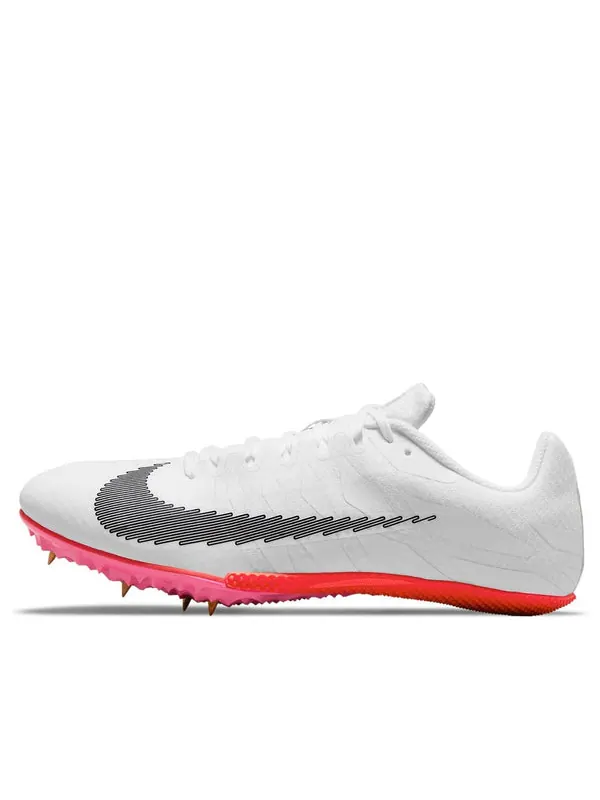 Кроссовки air zoom rival s 9 'rawdacious' Nike — изображение 1 из 4, белый/серый/розовый
