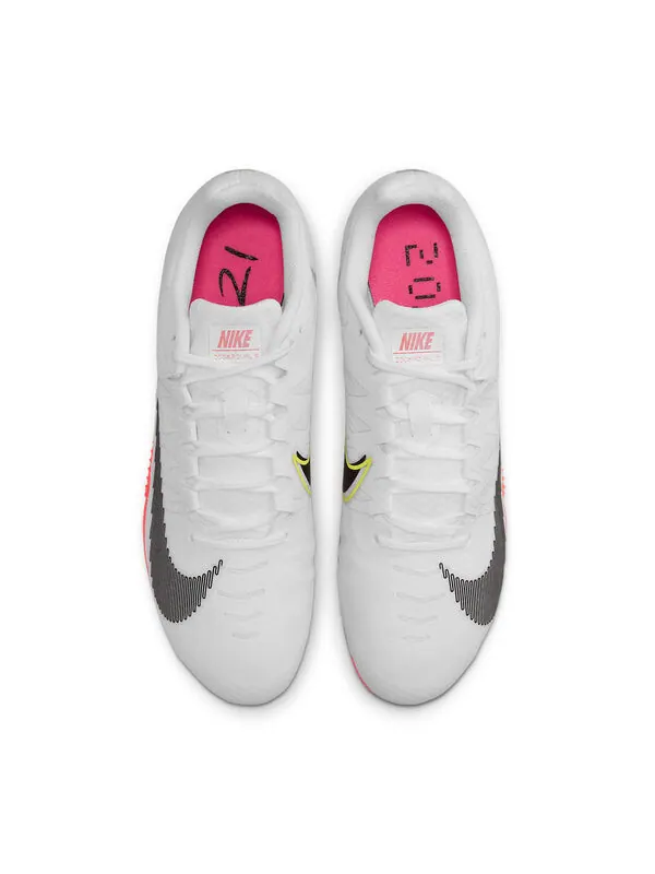 Кроссовки air zoom rival s 9 'rawdacious' Nike — изображение 2 из 4, белый/серый/розовый