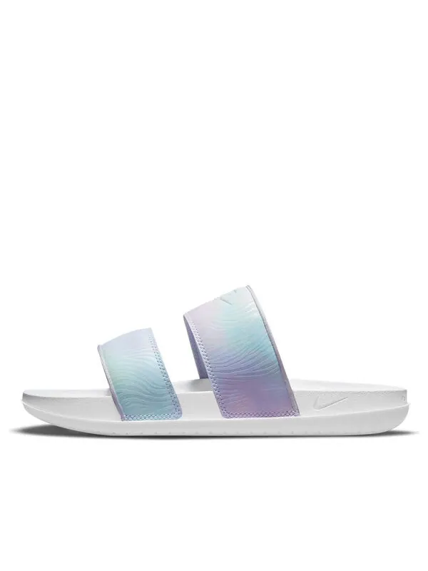 Тапочки offcourt duo 'white pure violet' Nike