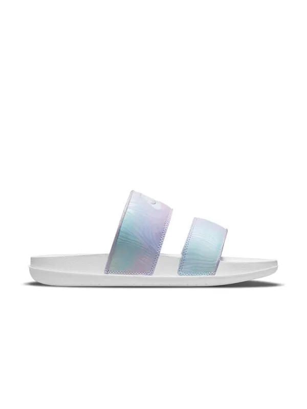 Тапочки offcourt duo 'white pure violet' Nike — изображение 2 из 4, белый/фиолетовый