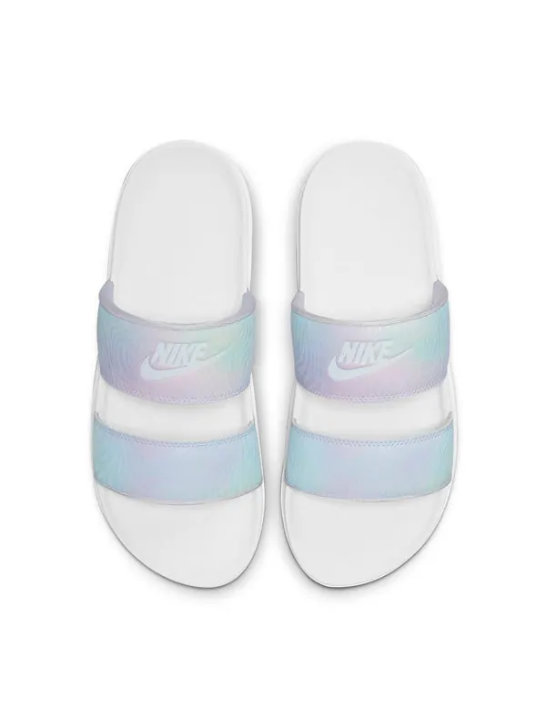 Тапочки offcourt duo 'white pure violet' Nike — изображение 3 из 4, белый/фиолетовый