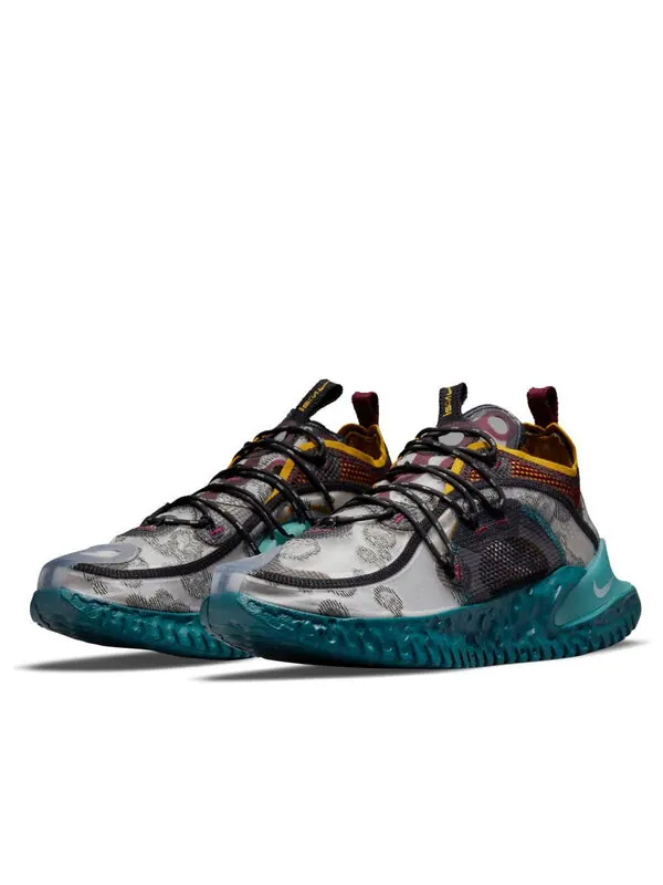 Кроссовки ispa flow 2020 'dark teal green' Nike — изображение 3 из 4, серый/синий