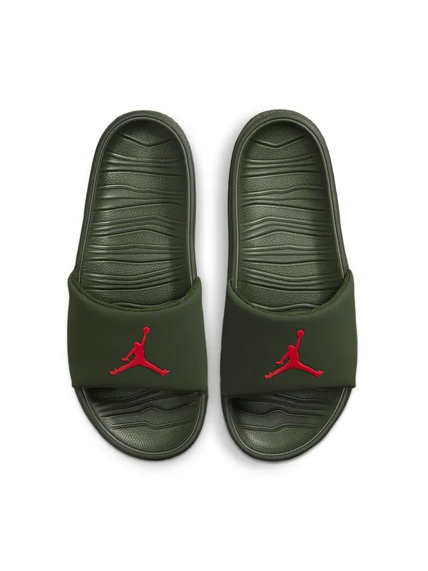 Тапочки break slide 'bayou boys' Air Jordan — изображение 4 из 4, зеленый/красный