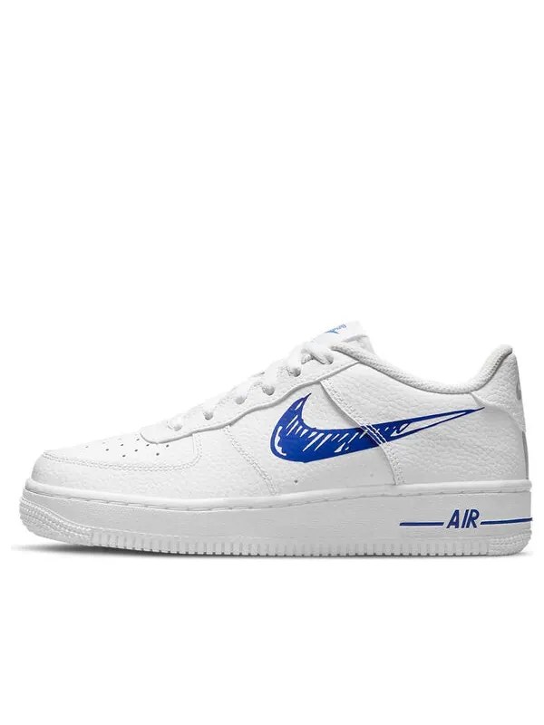 Кроссовки air force 1 низкие Nike — изображение 1 из 4, белый/синий