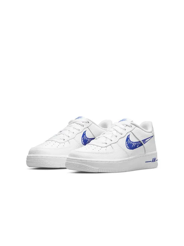 Кроссовки air force 1 низкие Nike — изображение 3 из 4, белый/синий