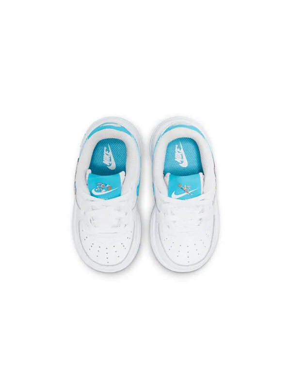 Кроссовки space jam x air force 1 '06 'hare' Nike — изображение 4 из 4, белый/синий