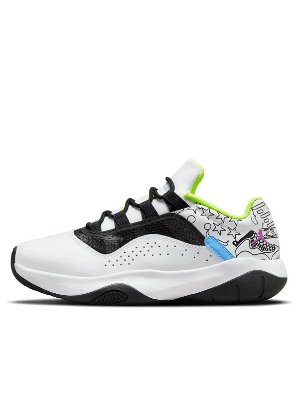 Кроссовки 11 см фут низкие se Air Jordan — изображение 1 из 4, белый/черный/зеленый