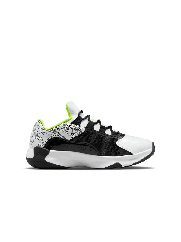 Кроссовки 11 см фут низкие se Air Jordan — изображение 2 из 4, белый/черный/зеленый