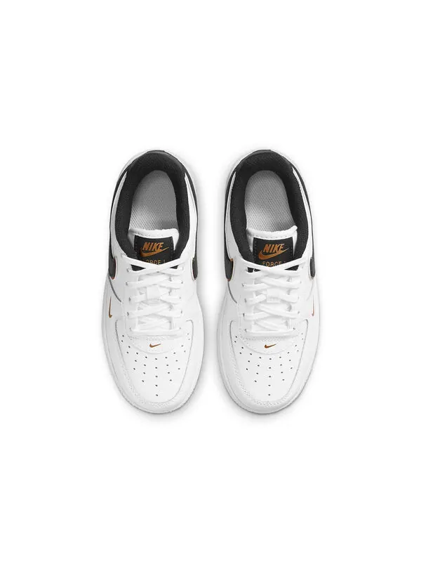 Кроссовки force 1 lv8 Nike — изображение 4 из 4, белый/черный/золотистый
