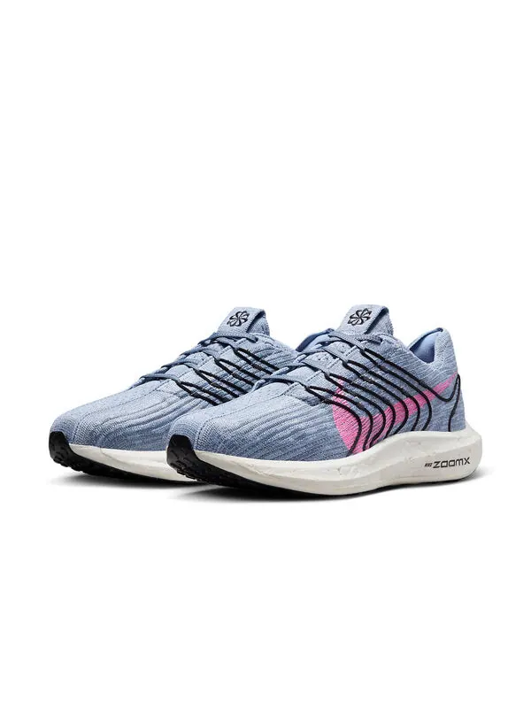 Кроссовки pegasus turbo next nature 'ashen slate pink spell' Nike — изображение 3 из 4, черный/розовый