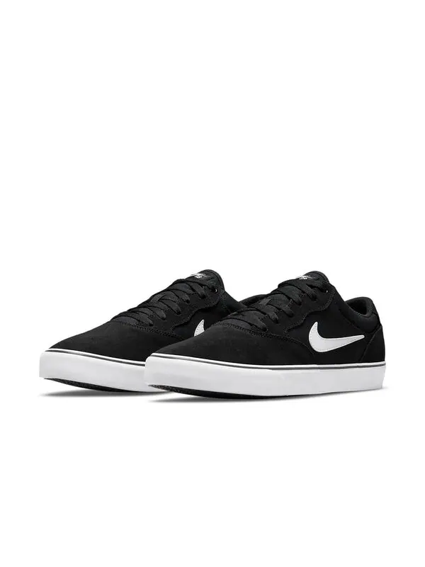 Кроссовки хрон 2 сб Nike — изображение 3 из 4, черный/белый