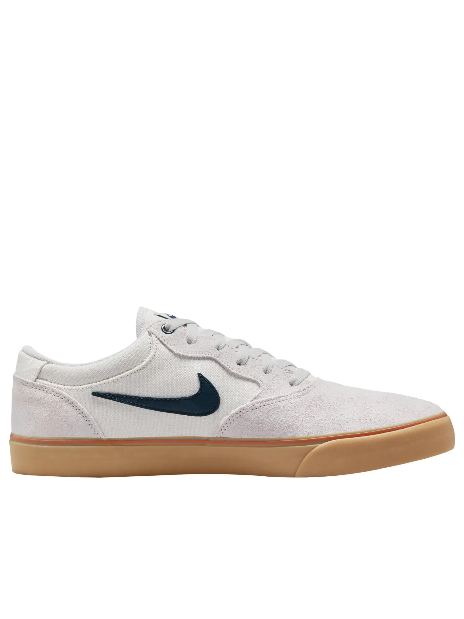 Мужские кроссовки с замшевым верхом Nike SB Chron Vast Grey Navy Gum — изображение 6 из 6, белый