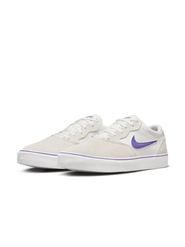 Кроссовки sb chron 2 Nike — изображение 3 из 4, бежевый/фиолетовый