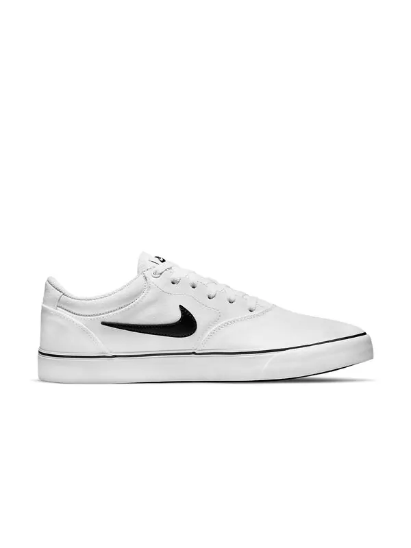 Кроссовки chron 2 холст sb Nike — изображение 2 из 4, белый/черный