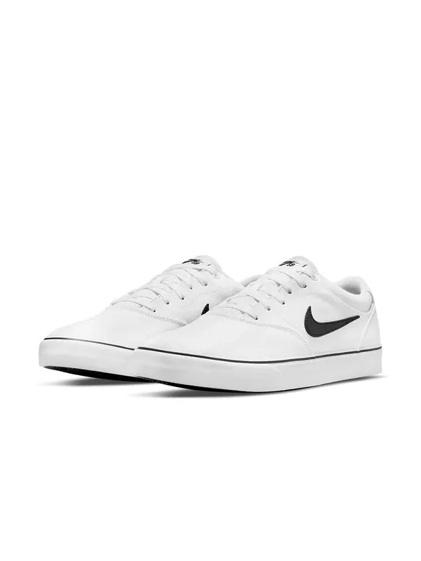 Кроссовки chron 2 холст sb Nike — изображение 3 из 4, белый/черный